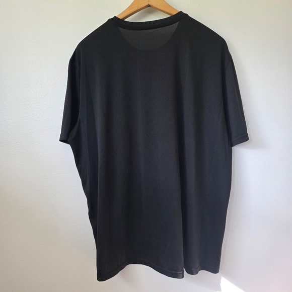 Olympia Sports Men's Black Performance Short Sleeve T Shirt - XL - Picture 2 of 5